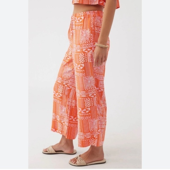 O’Neill Averill crop pants in firecracker size large - Picture 1 of 7